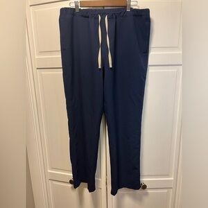 Figs Pisco Basic Scrub Pants Size Men’s L/S(Large Short) Color Navy Blue
